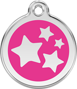 Médaille étoile pour chien et chat