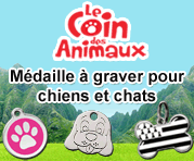 Le Coin des Animaux, médailles pour chiens et chats